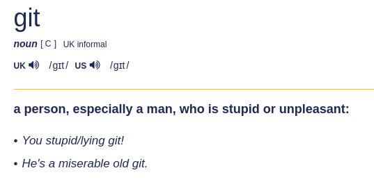 git_dictionary
